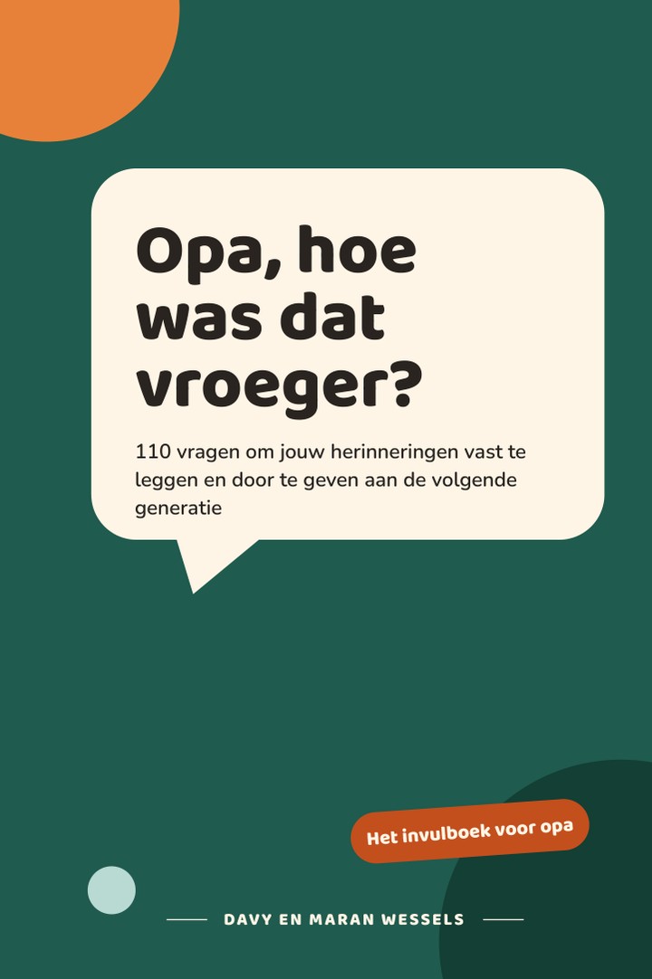 Omslag van het boek Opa, hoe was dat vroeger?